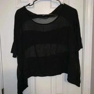 Black Crop Top
